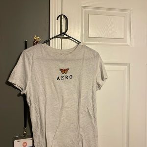 butterfly aeropostale shirt size xl